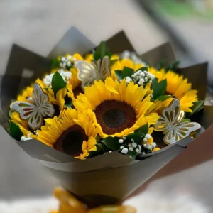 Bouquet de girasoles