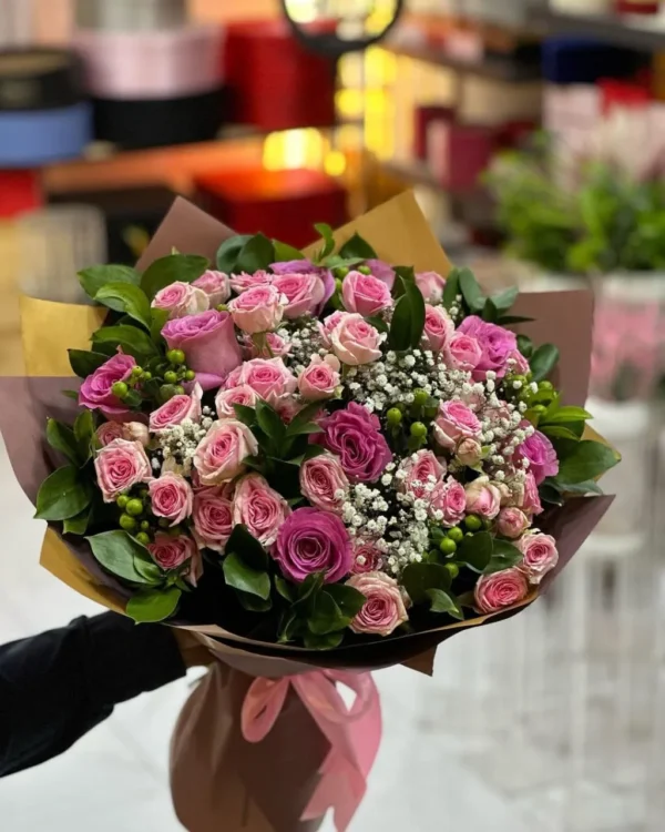 Bouquet de rosas