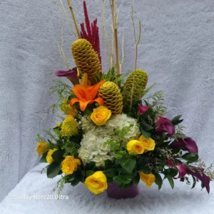 Arreglo floral con flores surtidas