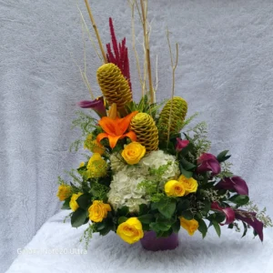 Arreglo floral con flores surtidas