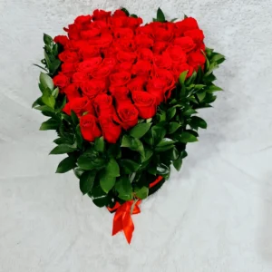 Caja Corazon con rosas