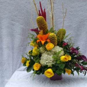 Arreglo floral con flores surtidas