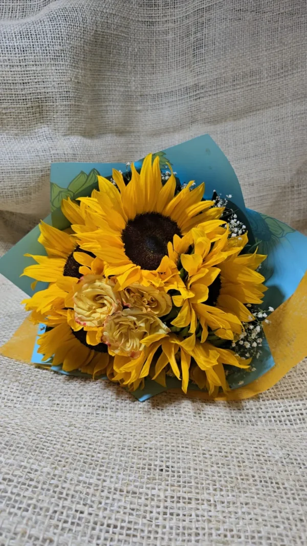 Bouquet de girasoles